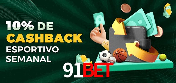 10% de bônus de cashback na 91bet